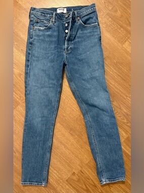 Agolde Nico High-Rise Slim Fit Jeans